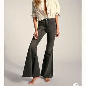 Free People Just Float on Flare Jeans